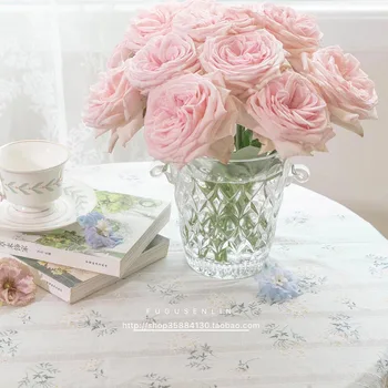 Virág Váza Esküvői Dekoráció Asztaldísz Üveg Váza Rose Asztali Terrárium üvegeket Virágos Asztali Növény Üveg Váza